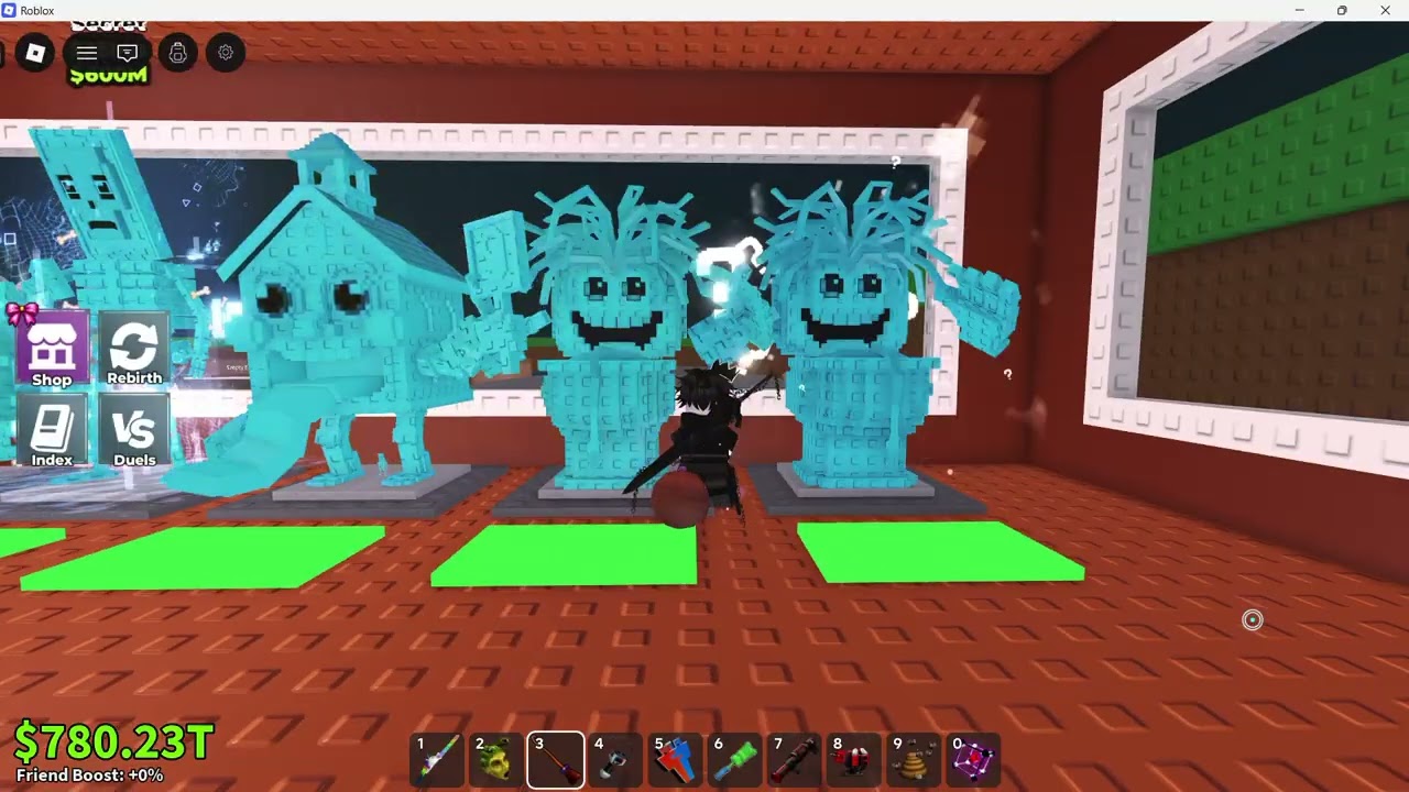 Opening lucky blocks