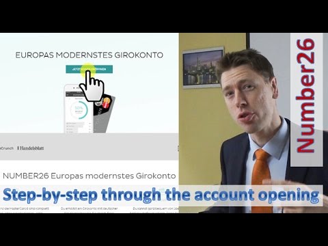 Number26 ► bank account online opening ◄ Instructions