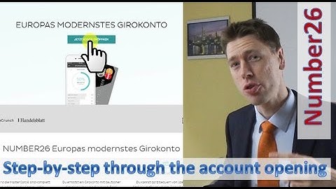 Number26 ► bank account online opening ◄ Instructions