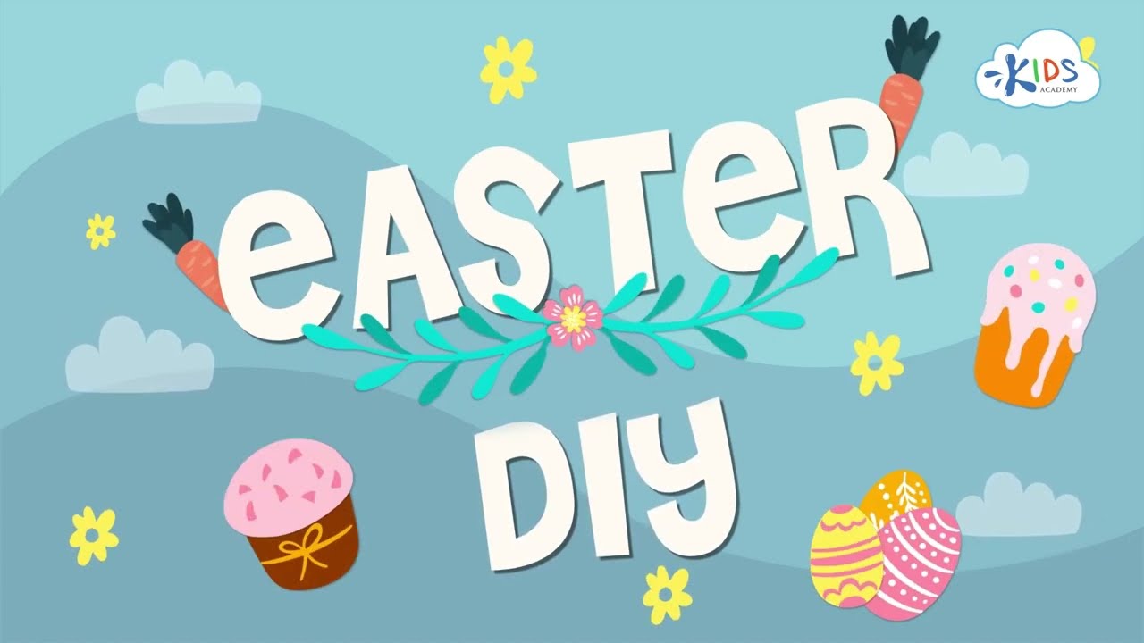 Easy Easter Card DIY| How to Make Easter Card in 2023| Paper Crafts by Kids Academy