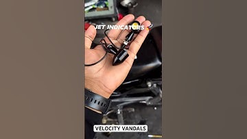 Jet indicator in pulsar 220f # modification #jetindicator #automobile  #gearshop #pulsarvision