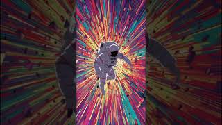 Astronaut Falling In Space Live Wallpaper