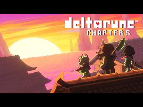 Авангард играет в 5 главу Deltarune (10)