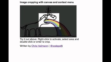 Context menu and image cropping in Firefox