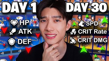 I Spent 30 Days Fixing My HSR Account...