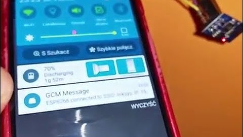 ESP8266 and GCM Google Cloud Message TEST EXAMPLE