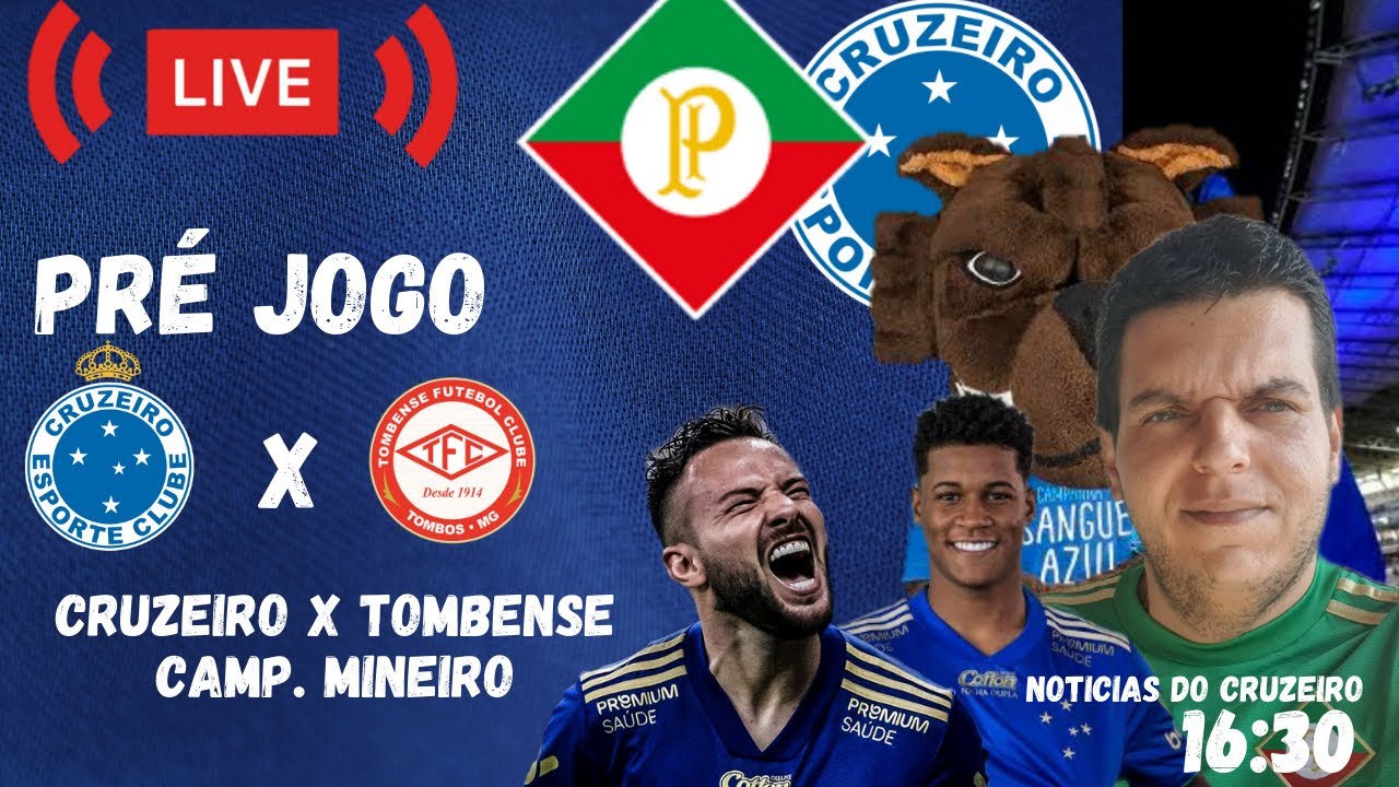 CRUZEIRO X TOMBENSE PRÉ JOGO - ESTATÍSTICAS - ESCALAÇÕES E ANÁLISE ...