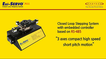 28  171116 Ezi SERVO ALL XYθ 3 Axes Compact Stage Motor + Encoder + Drive + Controller + Network All