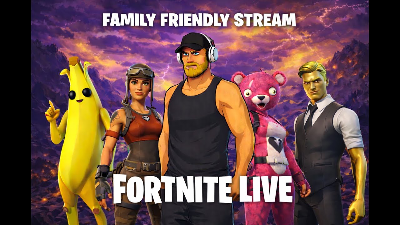 🔴 NEW FORNITE LIVE STREAM | High Energy & Family Friendly Gameplay