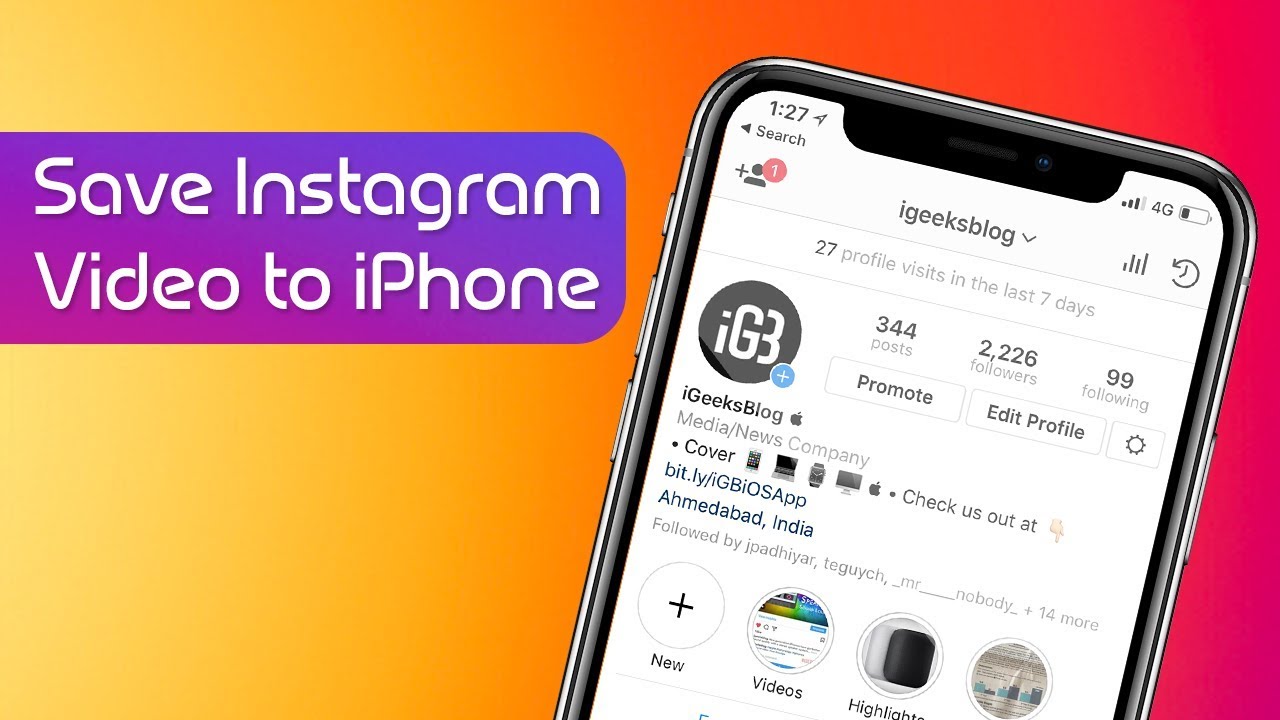 how to download instagram videos t!   o iphone camera roll - instagram story views hack apk download