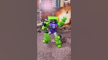 Scrapper (constructicons) - Blokees Transformers Galaxy Version 04 Fractured Space-Time