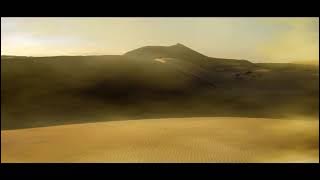 the sound of the wind in the desert