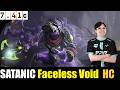 🤯SATANIC[Faceless Void] HC 7.41c- DOTA 2 HIGHEST MMR MATCH#dota2gameplay  #dota2   #dota2