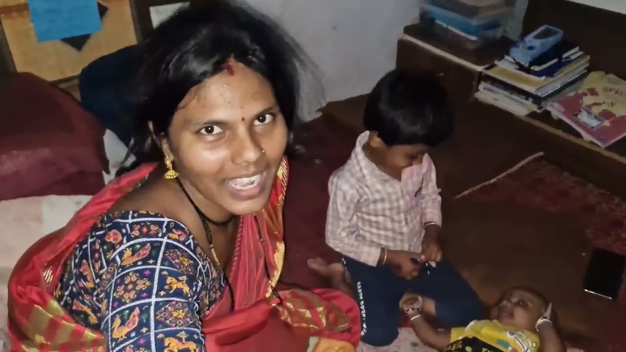 गणपती बाप्पाला निरोप दिला आज 😔 स्वामिनी पहा किती छान बोलते 😊 #sonuchimummy #yogeshgorecomedian 