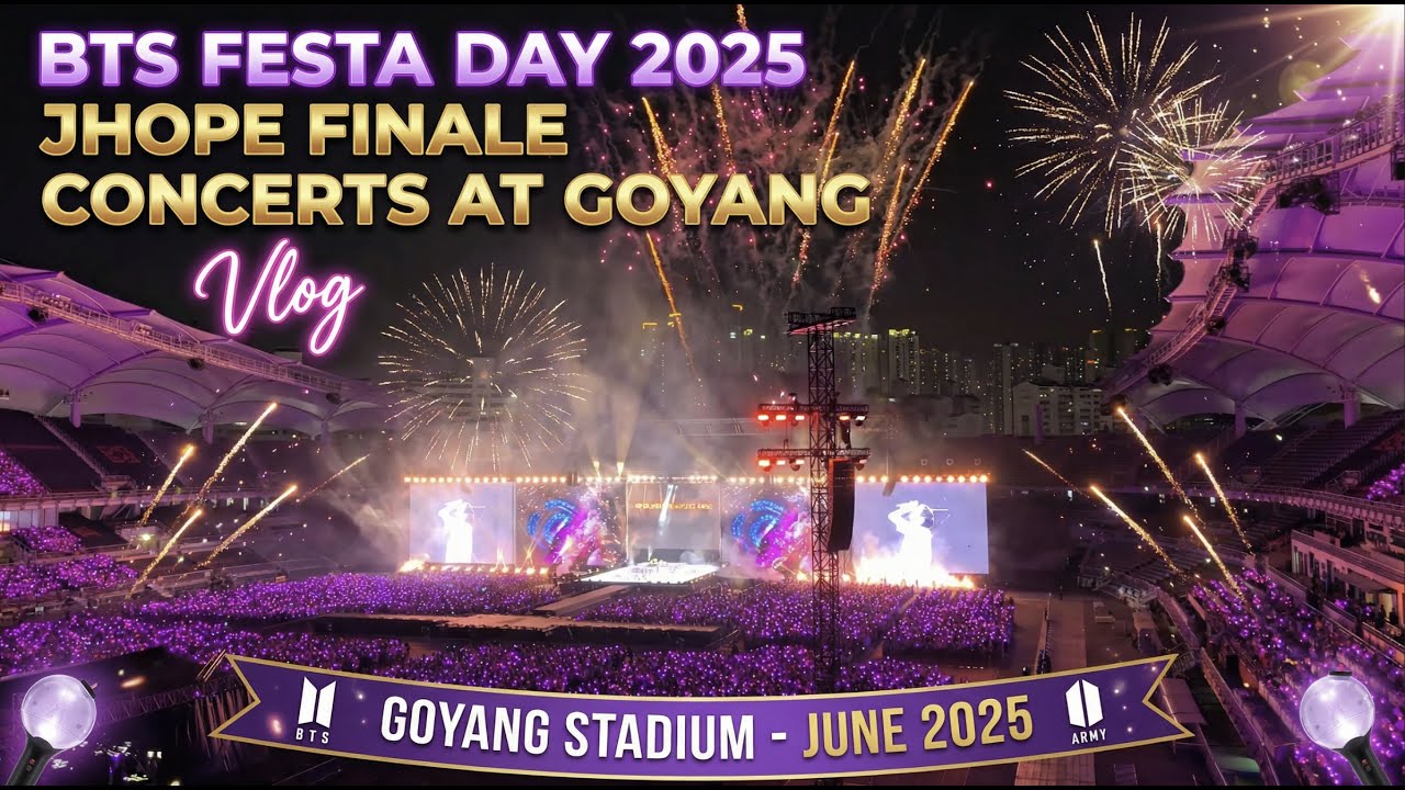 [4K] BTS FESTA 2025 на стадионе Гоян | Концерт Джей-Хоупа, неожиданный видеоблог Чонгука и Джина ...