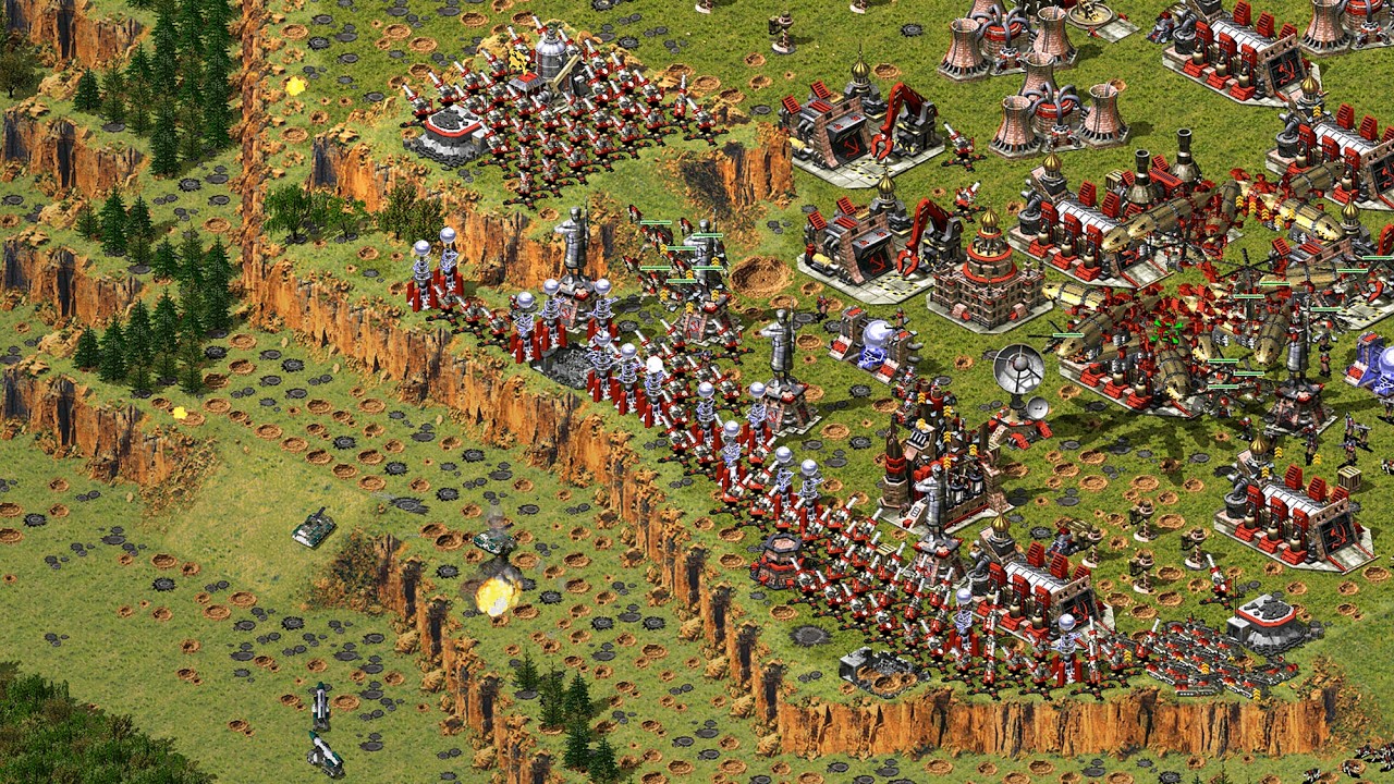 Red Alert 2 | Yuri's Revenge | 7 vs 1- Extreme AI - you know who am i map