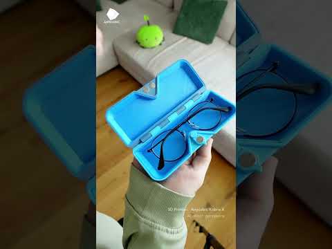 Anycubic Kobra X in Action: One-Handed Glasses Case