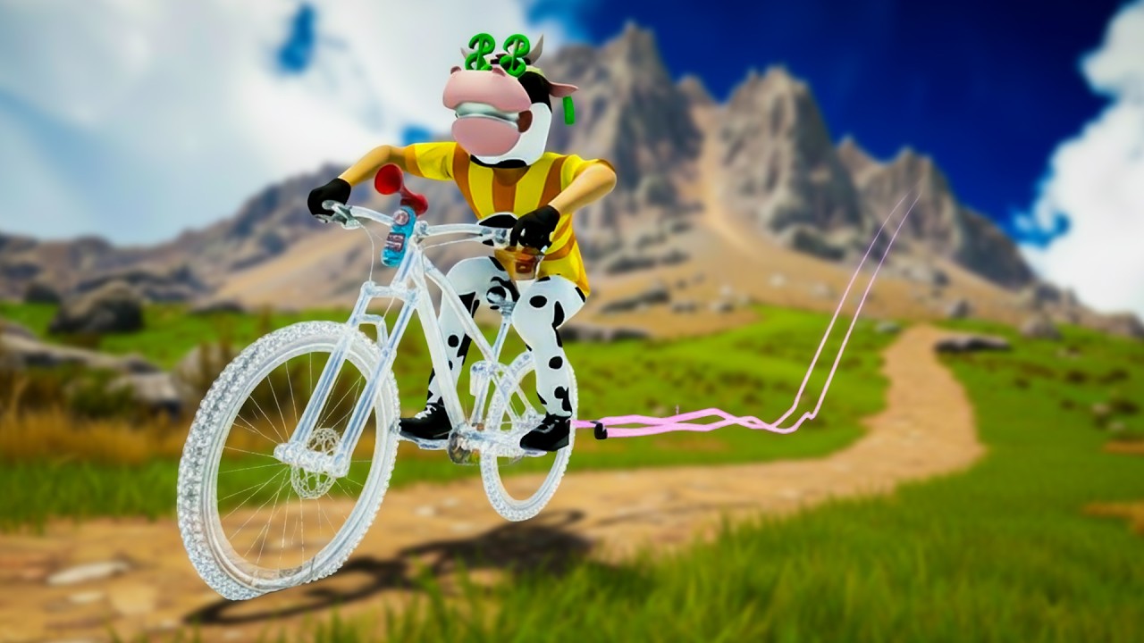 I GOT THE INVISIBIKE! (Descenders)