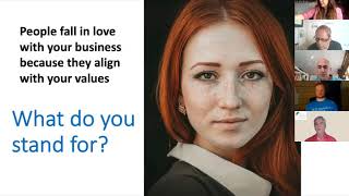 Building values based businesses