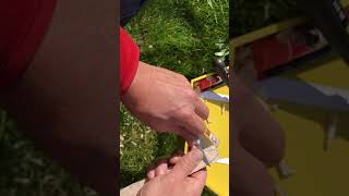 Preparing a prop block for final carving