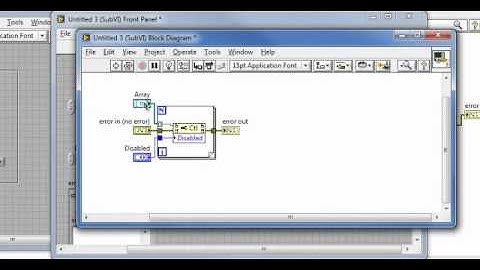 VI High 3 - How to Use Property Nodes in SubVIs through Use of LabVIEW Control References & Refnums