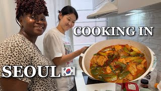 How To Make AUTHENTIC Korean Dak Dori Tang (닥도리탕) | Cooking With a Korean Lady @Adepafamliy 🇰🇷❤️