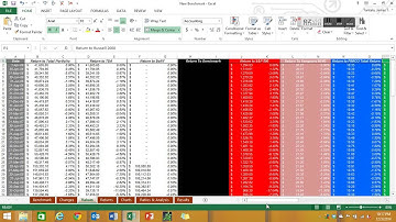 How To: Navigating New Benchmark Spreadsheet