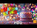 Happy Birthday Poo, Birthday Wishes, Birthday Song, hbd