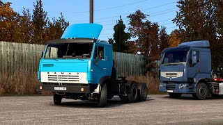 738.1 / ETS 2 V1.45 / КАМАЗ 5410 / Суровая Россия Забайкалье R1 / Шеберта - Алзамай.