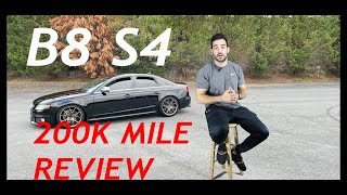 AUDI S4 B8  200K MILE REVIEW /4 YEAR OWNERSHIP.  RELIABILITY, MODS, REPAIRS, ETC