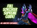 Full Sorcerer Supreme Guide! All Abilities Explained And Showcased!