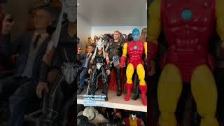 Marvel Legends heroes get ready for battle on my action figures shelves . Video made with NaukNauk