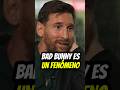 Messi habla sobre Bad Bunny y lo que siente cuando lo nombra en las cancione #messi #luzu #badbunny