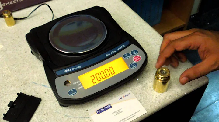 A&D EK V Calibration