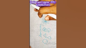 Aari challenge/Day-123/இனி Tracing செய்வது ரொம்ப ஈஸி/#Challenge #Aaritoday #Shorts #Tracingideas