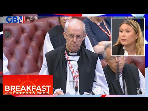 Justin welby 'pushing the government to do what he feels is right' argues millie cooke