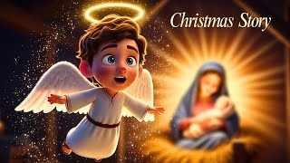 The Christmas Story (Animated Biblical Cartoon):The Birth of Jesus & the Little Lost Angel