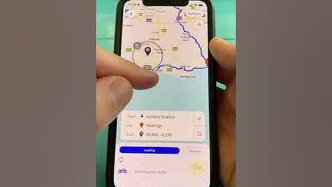 Adding waypoints to a journey in the Beeline app | Beeline Moto app tutorial #shorts