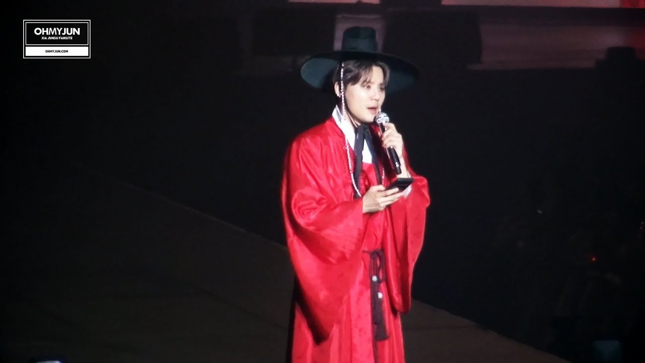 190602 WAY BACK XIA ENCORE CONCERT 김준수 지니타임 - 돌고 돌아도