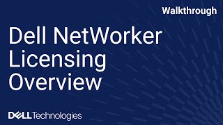 Famous Dell NetWorker Licensing Overview Profile