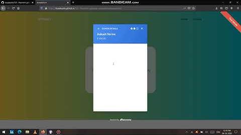 Payment Gateway Integration||The Sparks Foundation Task||Web Development