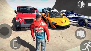 Thar , Farmula Car 🚀💥 Maclaren 🔥🤩 Mega Ramp Challenge | Indian Bike Driving 3D Gamplay  screenshot 4