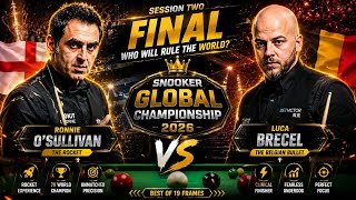 Ronnie O’Sullivan vs Luca Brecel – FINAL Highlights | Snooker 900 Global Championship 2026