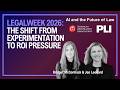 Legalweek 2026: From AI Experimentation to ROI Pressure