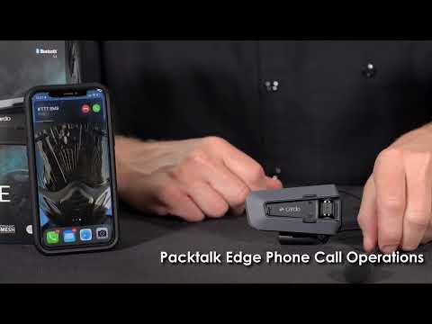 Packtalk Edge Phone Call Operations