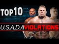 TOP 10 Usada Violations So Far...  (Drug Test Failures)