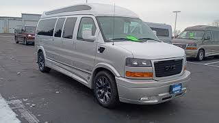 C19220. New 2025 GMC Savana 9 passenger conversion van. Explorer Van Co.