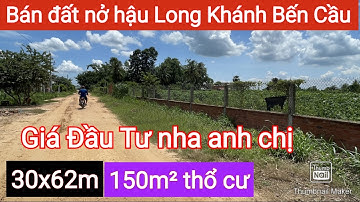 Bán đất đẹp nở hậu Long Khánh Bến Cầu - Đông dân cư, tiềm năng lớn, nhanh tay | Điền Thổ Tây Ninh