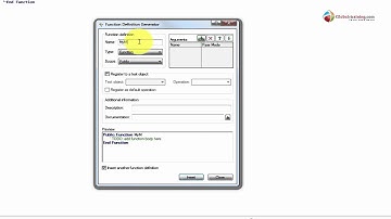 UFT | QTP | Using Function Definition Generator
