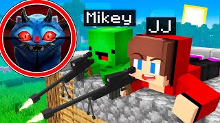 How Mikey and JJ Hunting on Cat Demon K-Pop Demon Hunters in Minecraft !? - Maizen